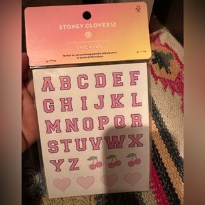 Stoney Clover for Target stickers